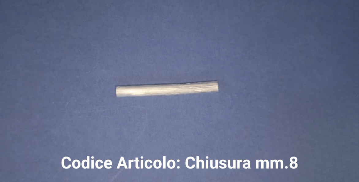 Chiusura mm.8